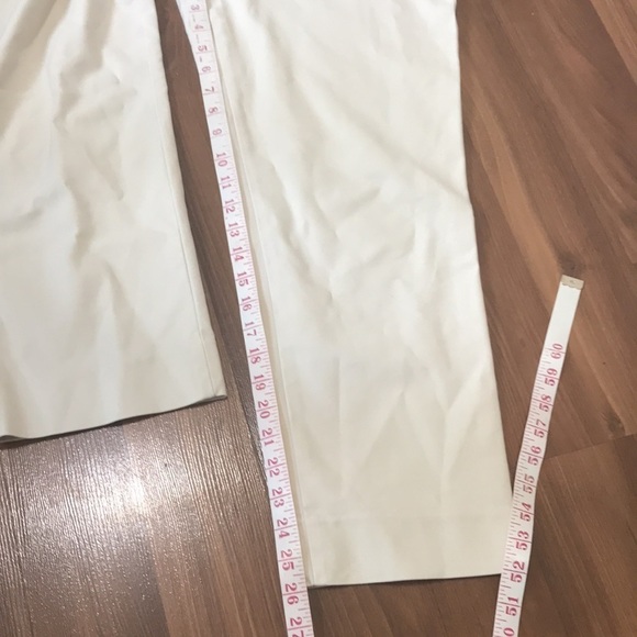 Nic+Zoe ivory stretchy cropped pants 10 - Picture 10 of 10
